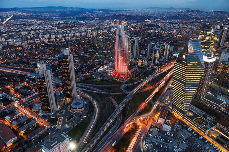 Turkish Real Estate Growth in Istanbul Levent Area
