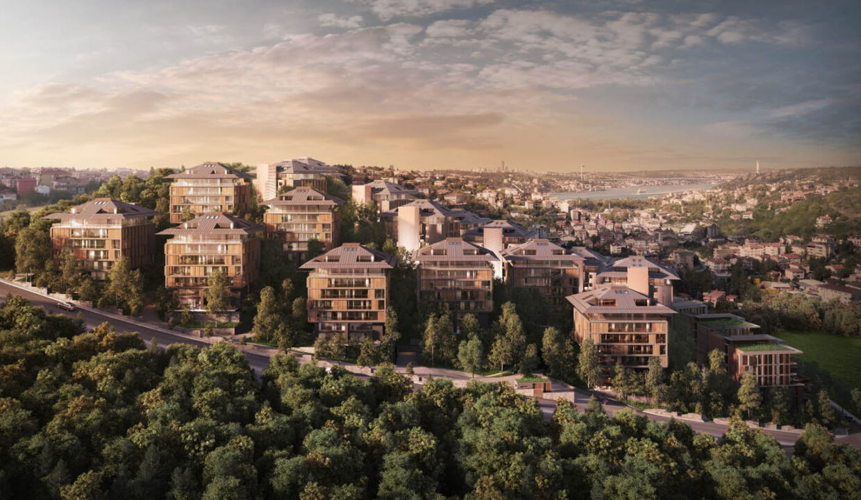 A Luxurious Family Concept project With matchless Bosphorus Views located in Uskudar