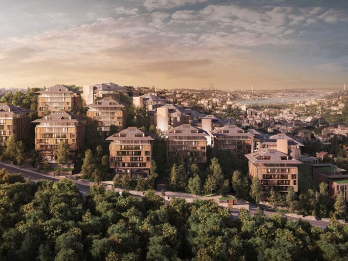 A Luxurious Family Concept project With matchless Bosphorus Views located in Uskudar