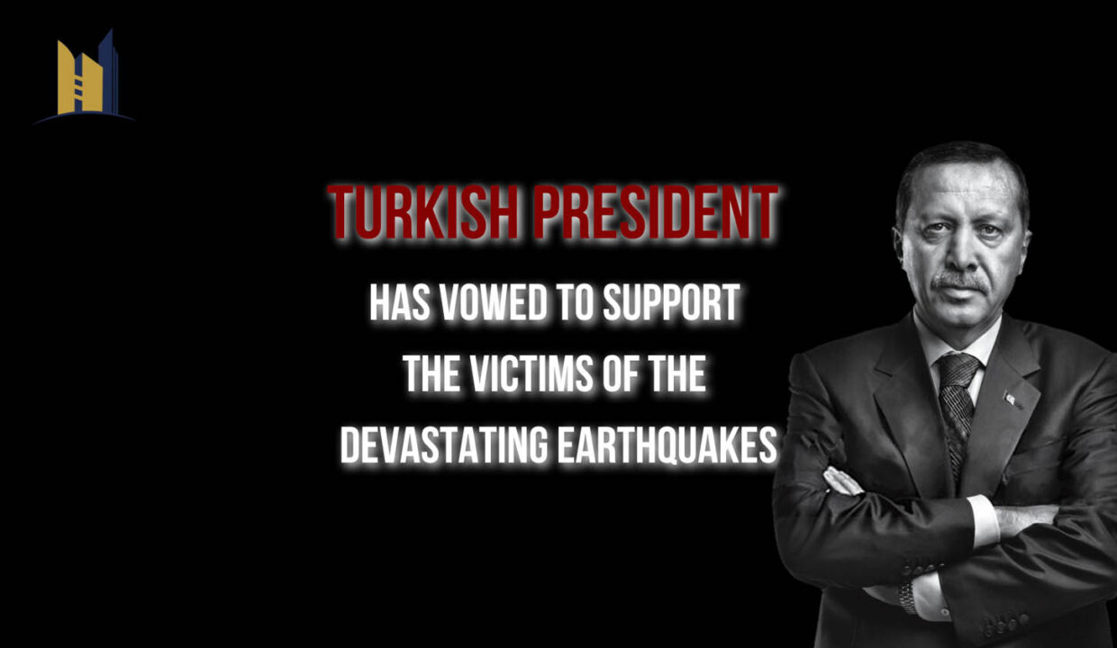 Turkish President Erdogan Vows Support for Earthquake Victims