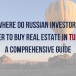 A picturesque view of a coastal town in Turkey,popular among Russian investors for real estate investment