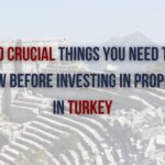A picturesque view of Turkish property with a beautiful landscape in the background, representing the lucrative investment opportunities in Turkey's real estate market.
