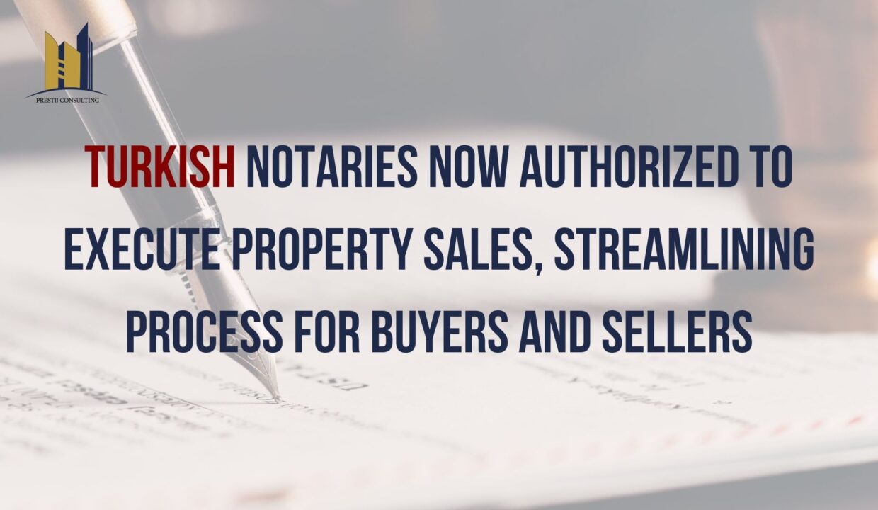 Turkish Notary Signing Property Sales Document