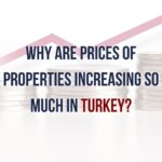 A graph depicting the increasing property prices in Turkey