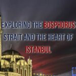 A panoramic view of Istanbul's Bosphorus Strait
