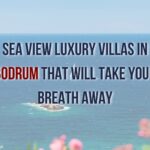 Sea View Luxury Villa in Bodrum Overlooking the Aegean