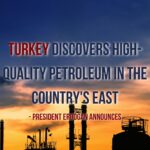 Oil drilling rig in Turkey's Siirt province