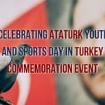 Crowds gathered to celebrate Ataturk Youth and Sports Day in Turkey