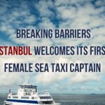 Istanbul first female sea taxi captain