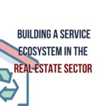 A digital representation of a real estate service ecosystem, symbolizing the transformation of the industry.