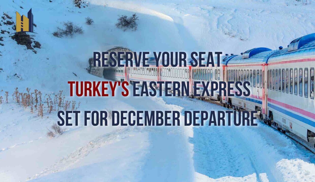 An image showcasing the breathtaking landscapes of Eastern Anatolia during an Eastern Express journey in December.
