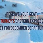 An image showcasing the breathtaking landscapes of Eastern Anatolia during an Eastern Express journey in December.