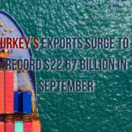 An image representing Turkey's record-breaking exports in September.