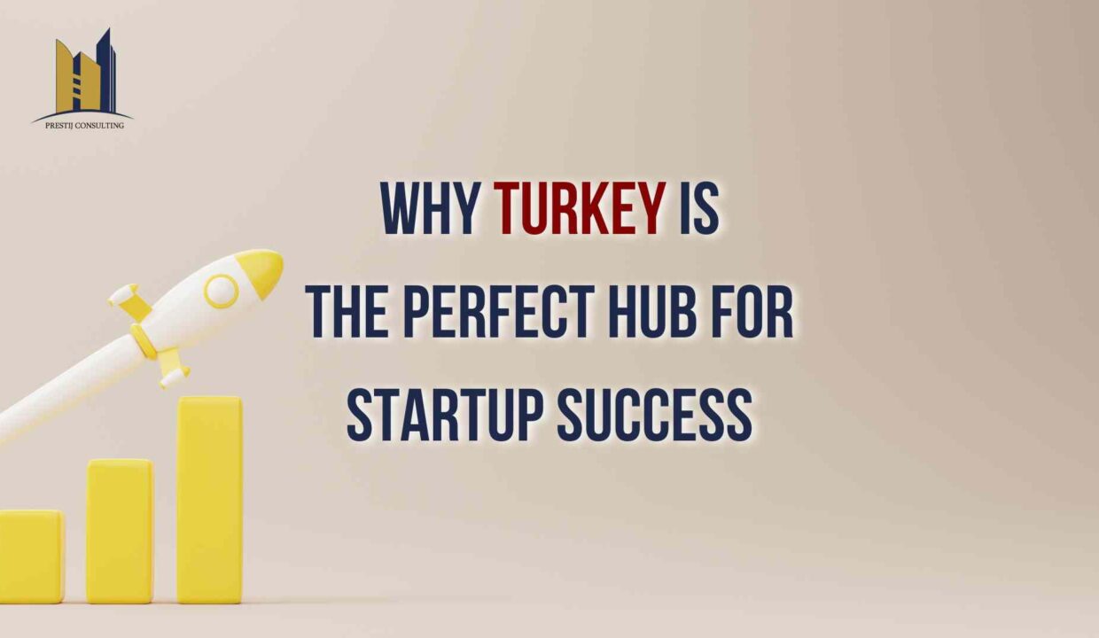 An image symbolizing Turkey's role as a thriving hub for startups and innovation. Turkish Startup Ecosystem