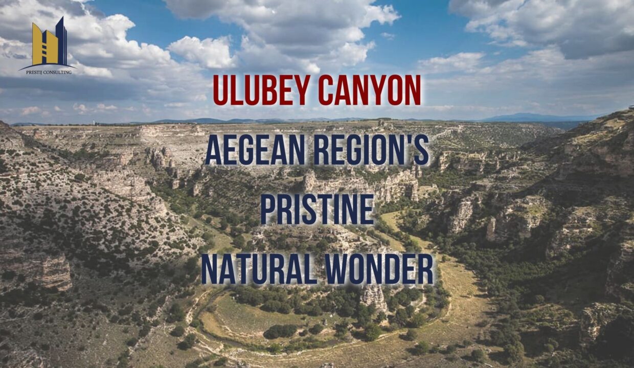 Discover the breathtaking Ulubey Canyon, Turkey's second-largest canyon, offering stunning views, historical wonders, and adventure activities. Explore investment opportunities with Prestij Consulting, your gateway to Aegean's real estate haven.